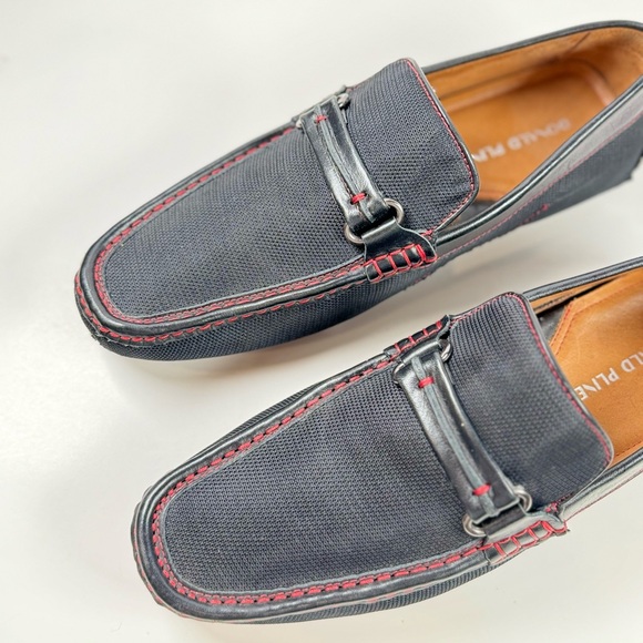 Donald Pliner Donnie 2 Embossed Bit Driver (Men) In Black Size 8M - Picture 5 of 8